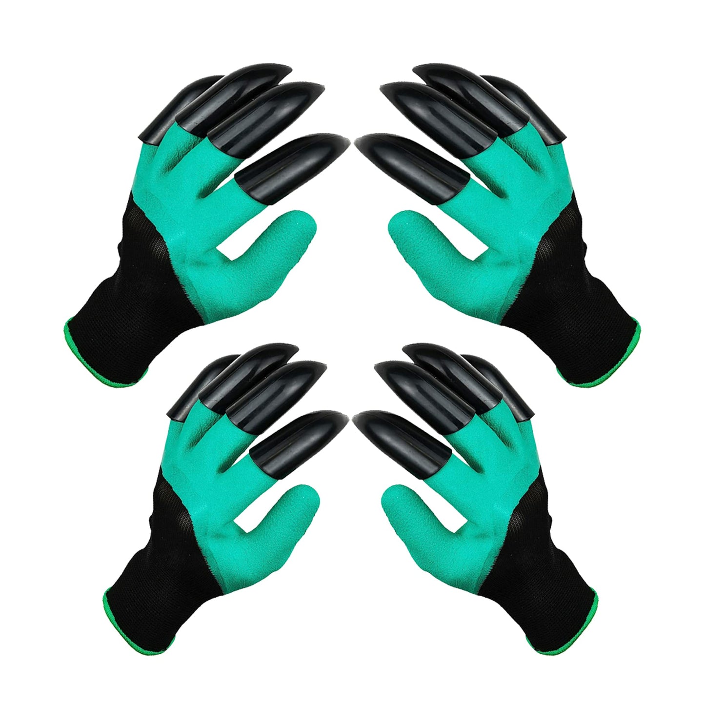 Garden Gloves with Claws for Digging,Planting, Weeding, Seeding-Waterproof