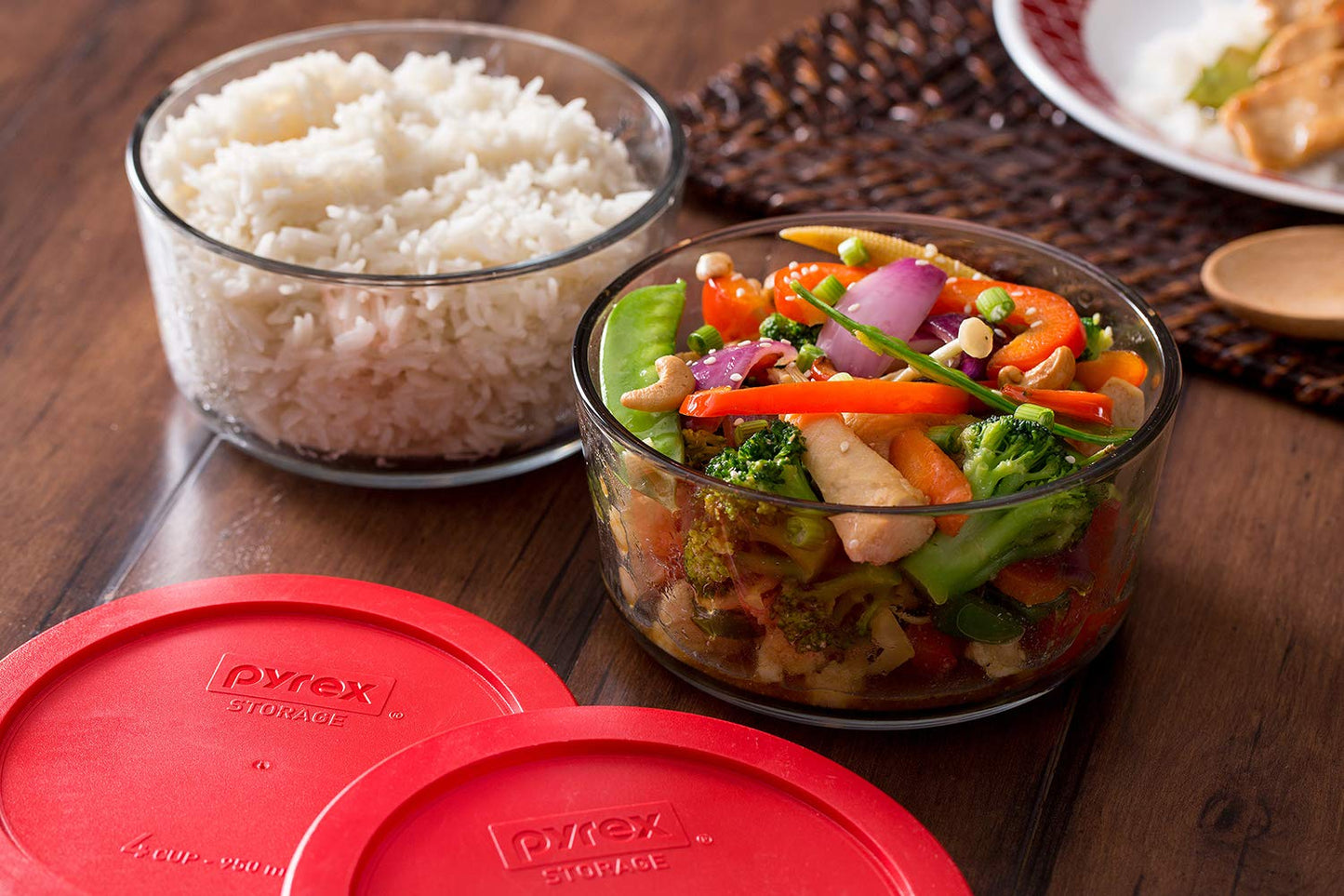 Pyrex Glass Food Storage Set, BPA-Free, Dishwasher & Microwave Safe