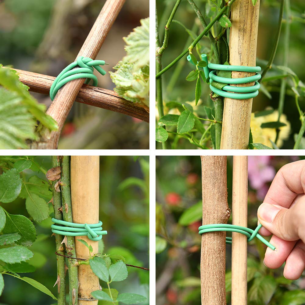 Soft Twist Tie Tomato Plant Tie for Supporting Plants and Home Organizing