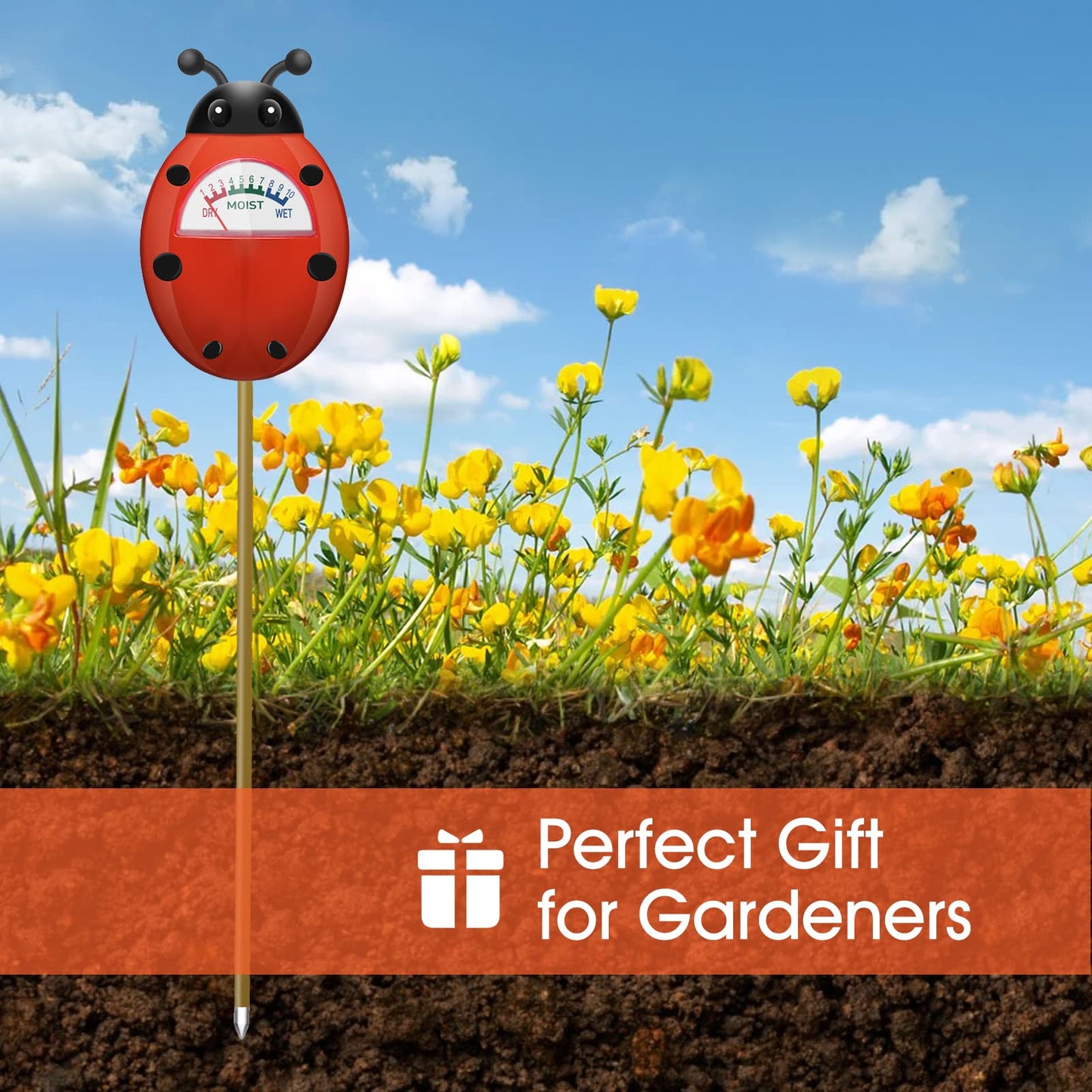 Soil Moisture Meter Gardening Tool for Kids