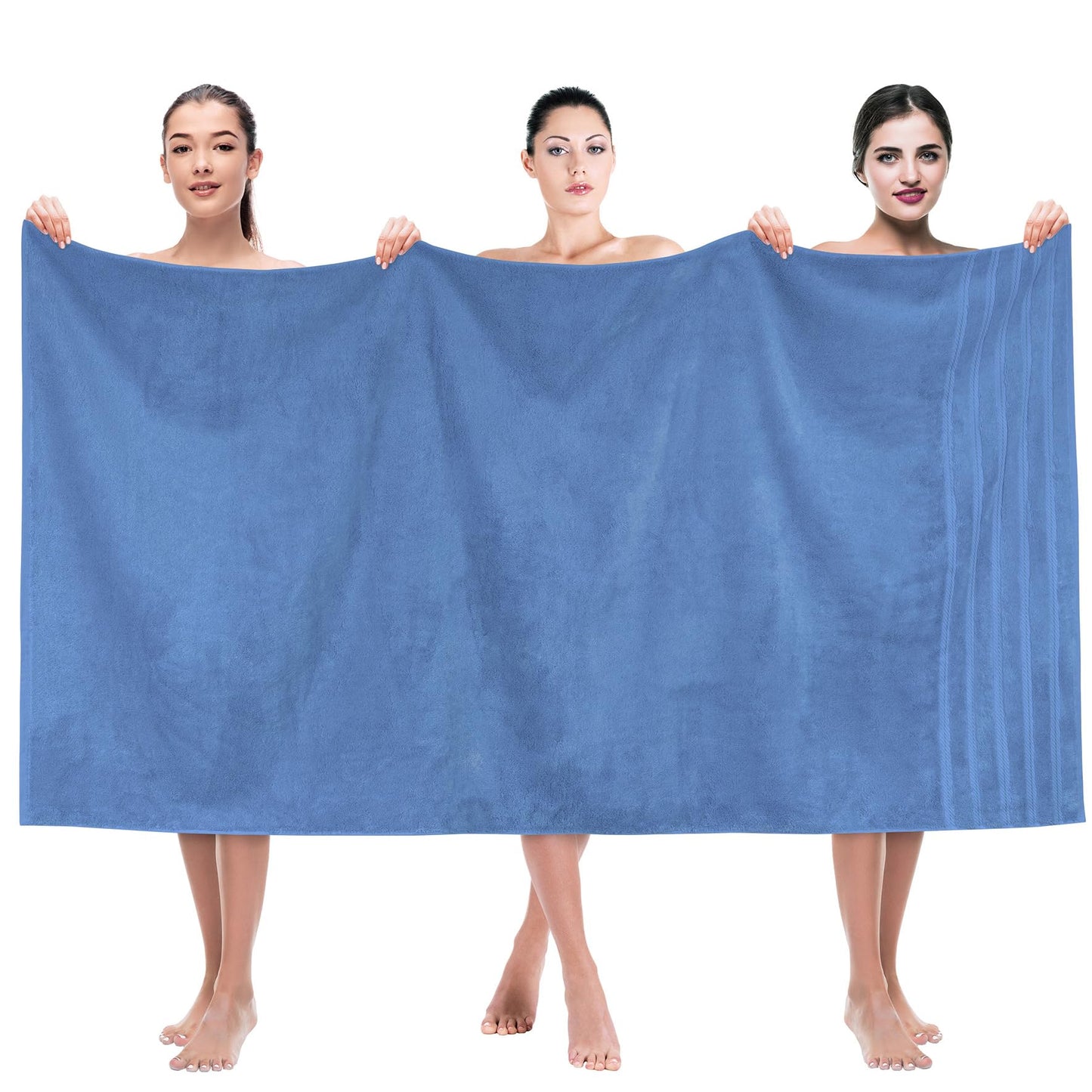 100% Cotton Turkish Towels for Bathroom, Assorted Colors and Sizes