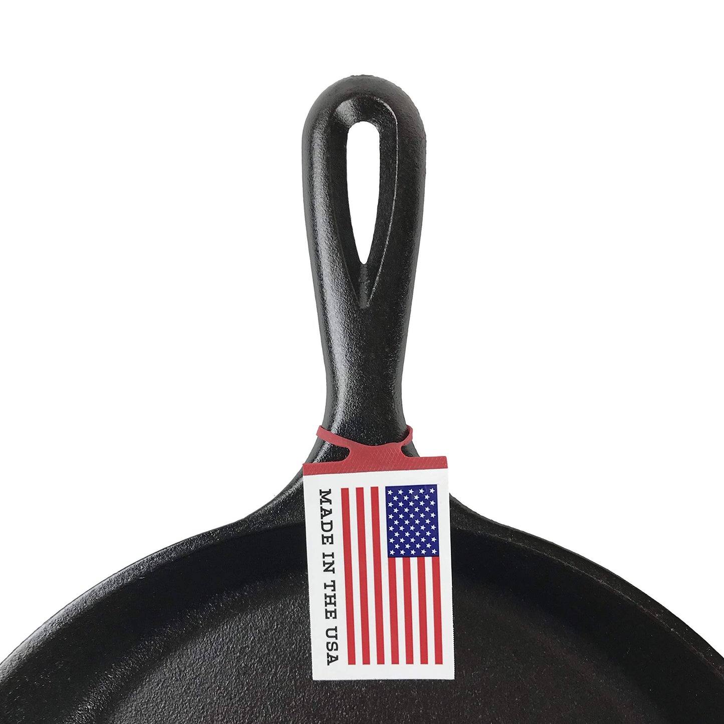 Lodge Pre-Seasoned Cast Iron Skillet Set - Set Includes 8 Inch Skillet, 10.25 Inch Skillet, and 12 inch Skillet - 3 Piece