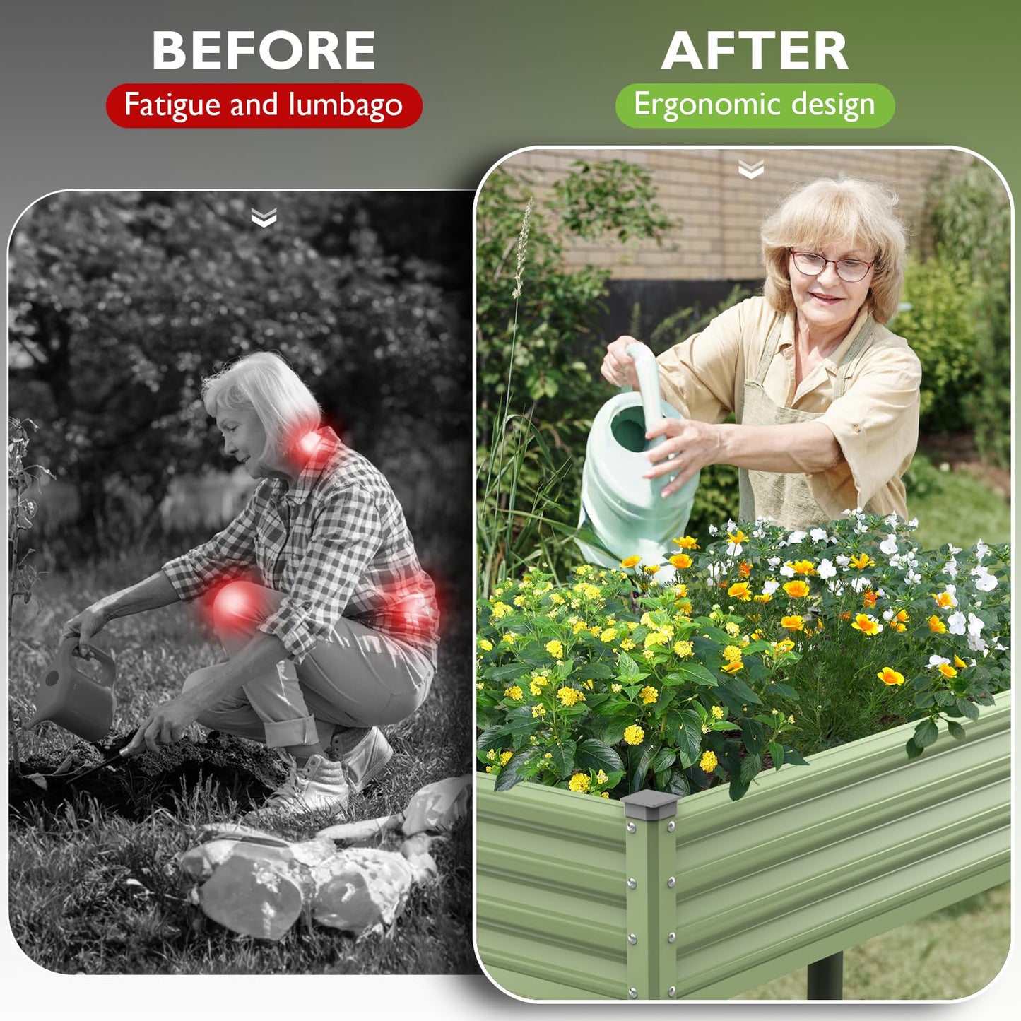 Raised Garden Bed with Legs