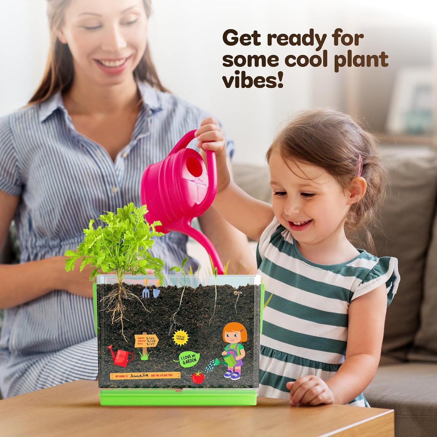 Grow Your Own Plant for Boys & Girls
