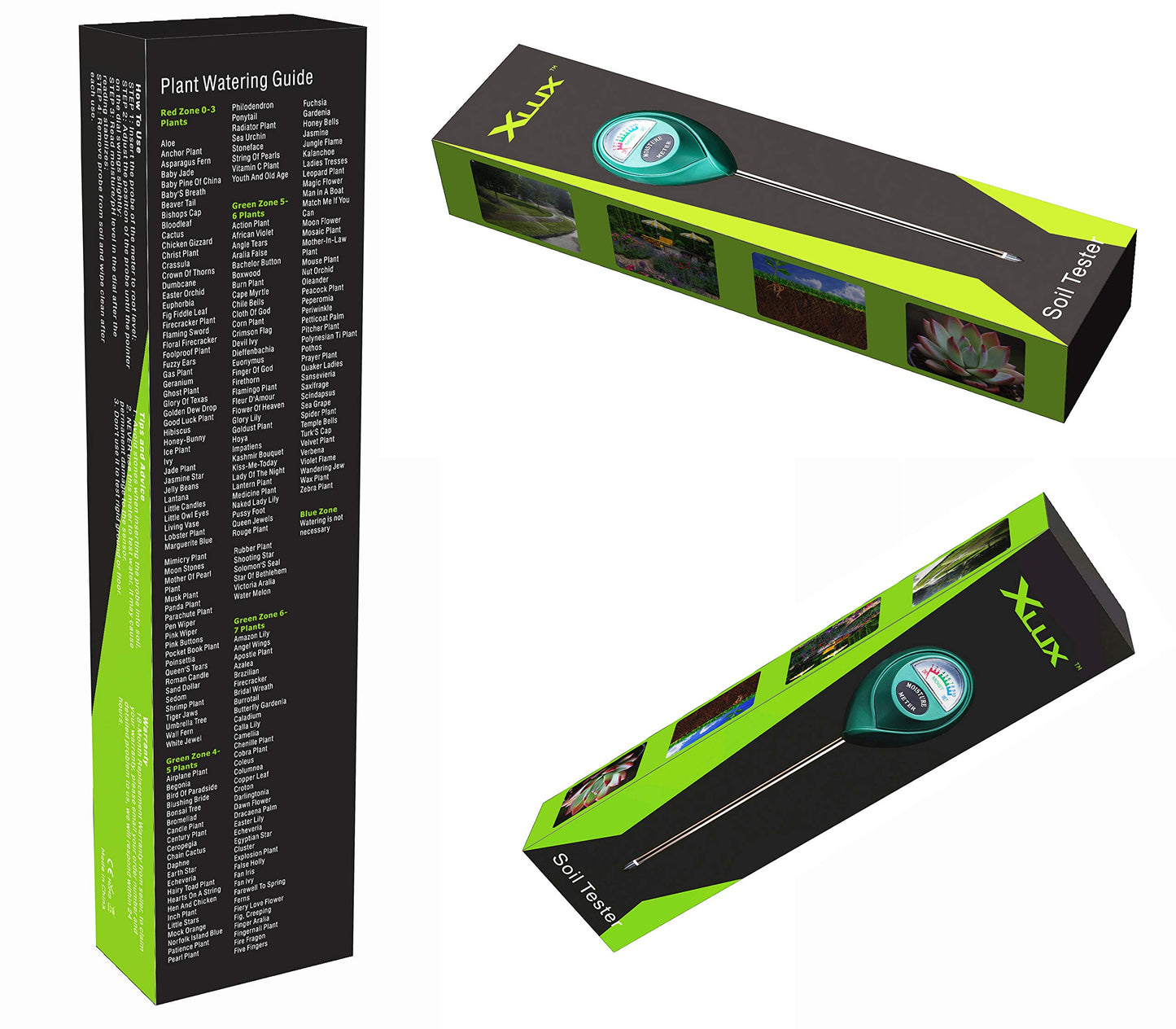 Long Probe Hygrometer for Outdoor Indoor