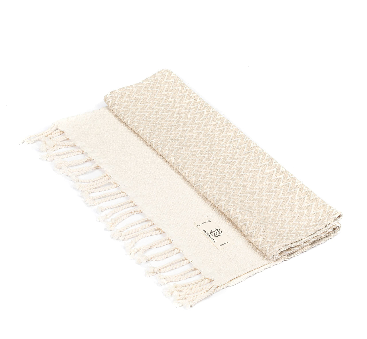 Exclusive Hand Towels Set of 2-18 x 40 Inches - 100% Pure Cotton