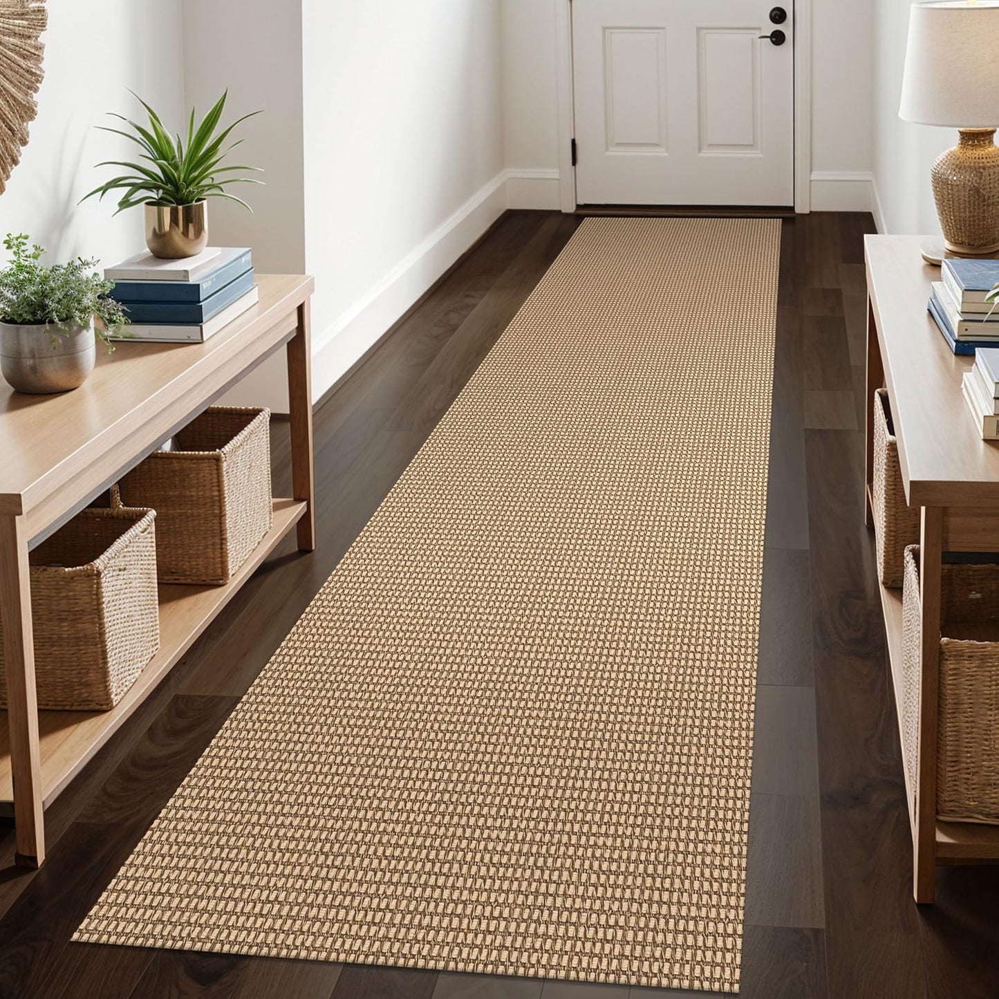 Boho Rugs Non Slip Woven Cotton Floor Carpet