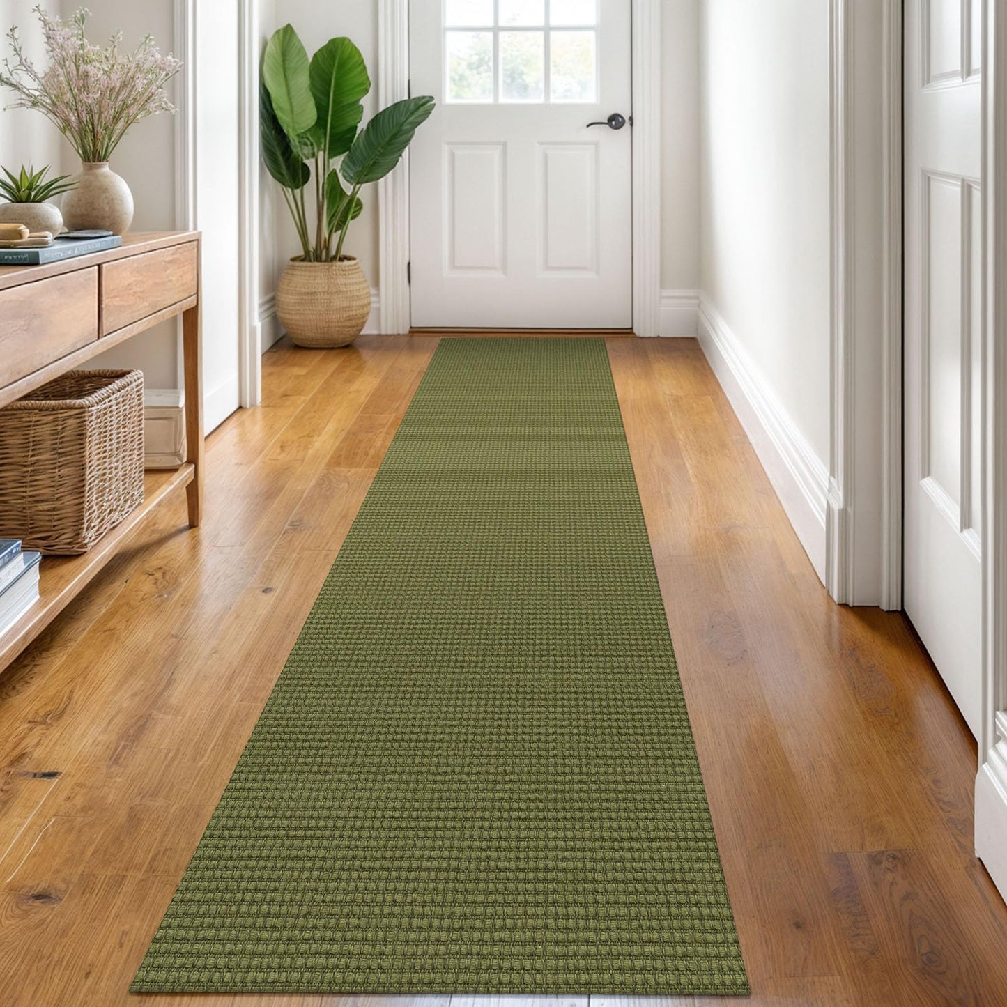 Boho Rugs Non Slip Woven Cotton Floor Carpet