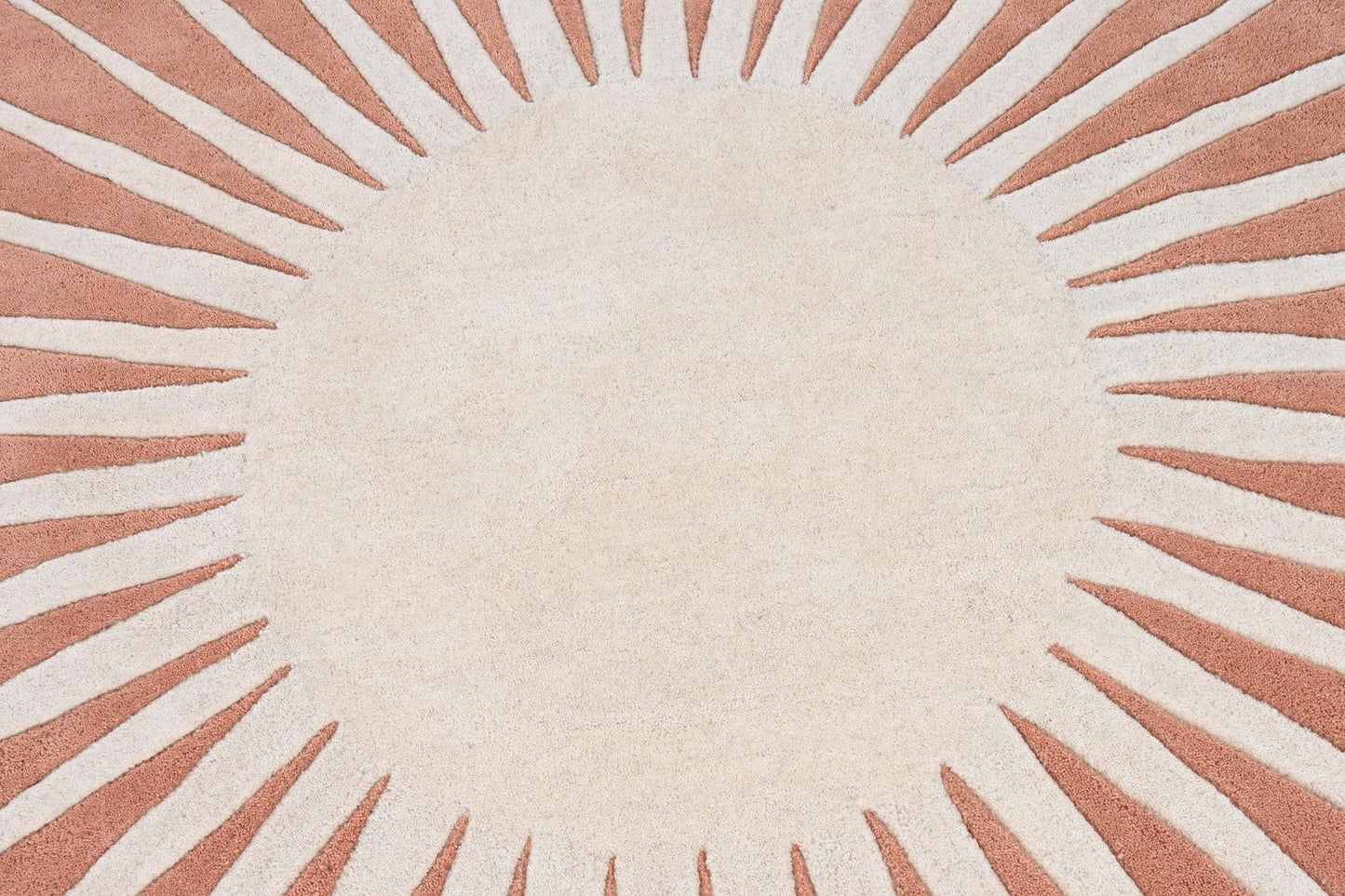 Modern Round Area Rug – Hand-Tufted with 100% NZ Wool