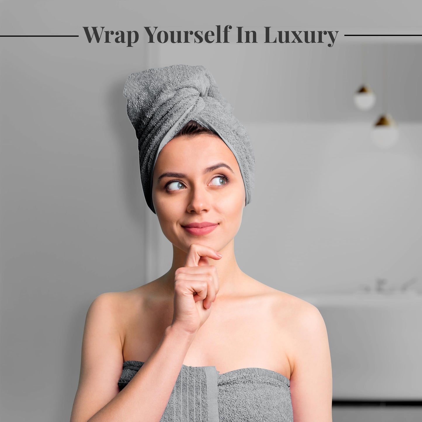 100% Cotton, Lighter Weight Towels Perfect for Bathroom, Assorted Colors & Sizes