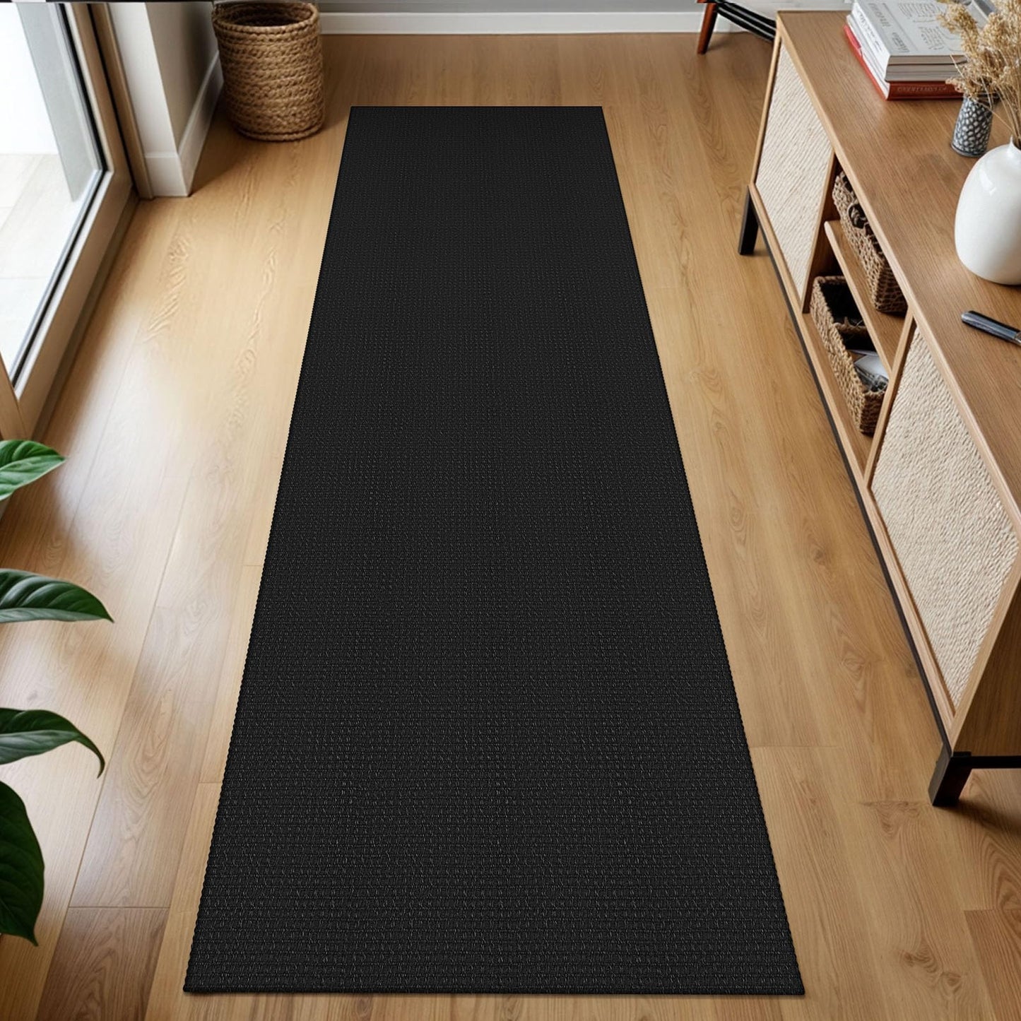 Boho Rugs Non Slip Woven Cotton Floor Carpet