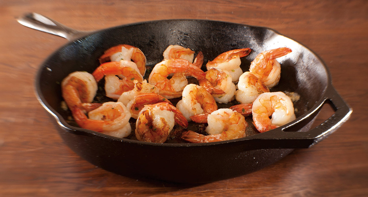 Lodge Pre-Seasoned Cast Iron Skillet Set - Set Includes 8 Inch Skillet, 10.25 Inch Skillet, and 12 inch Skillet - 3 Piece