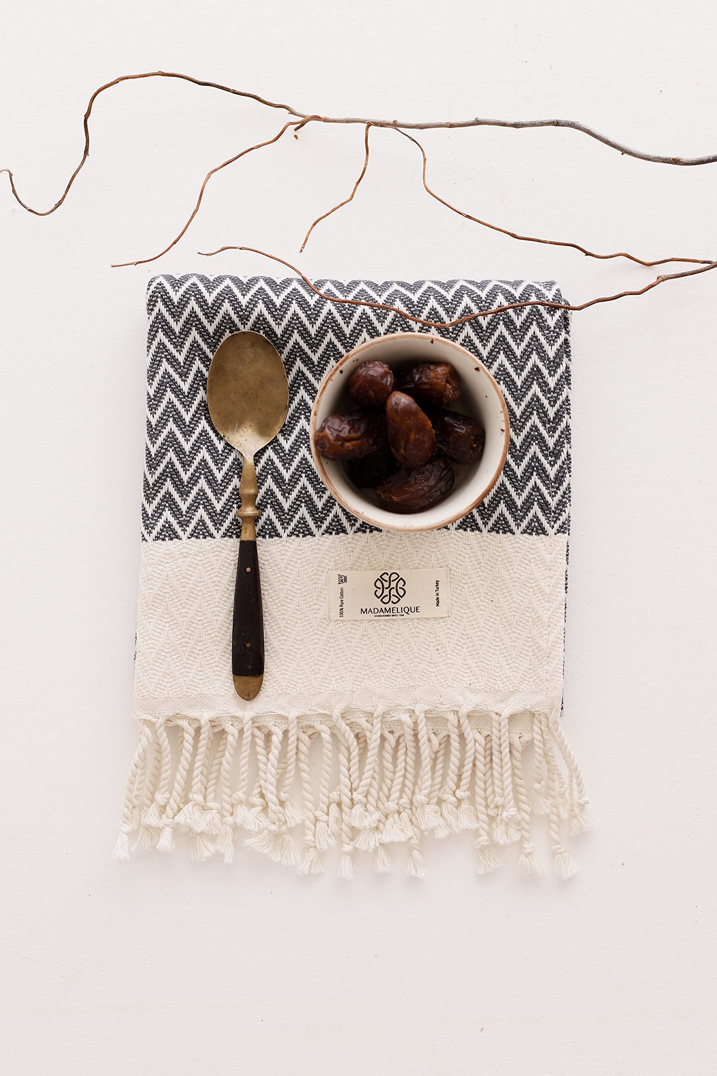 Exclusive Hand Towels Set of 2-18 x 40 Inches - 100% Pure Cotton