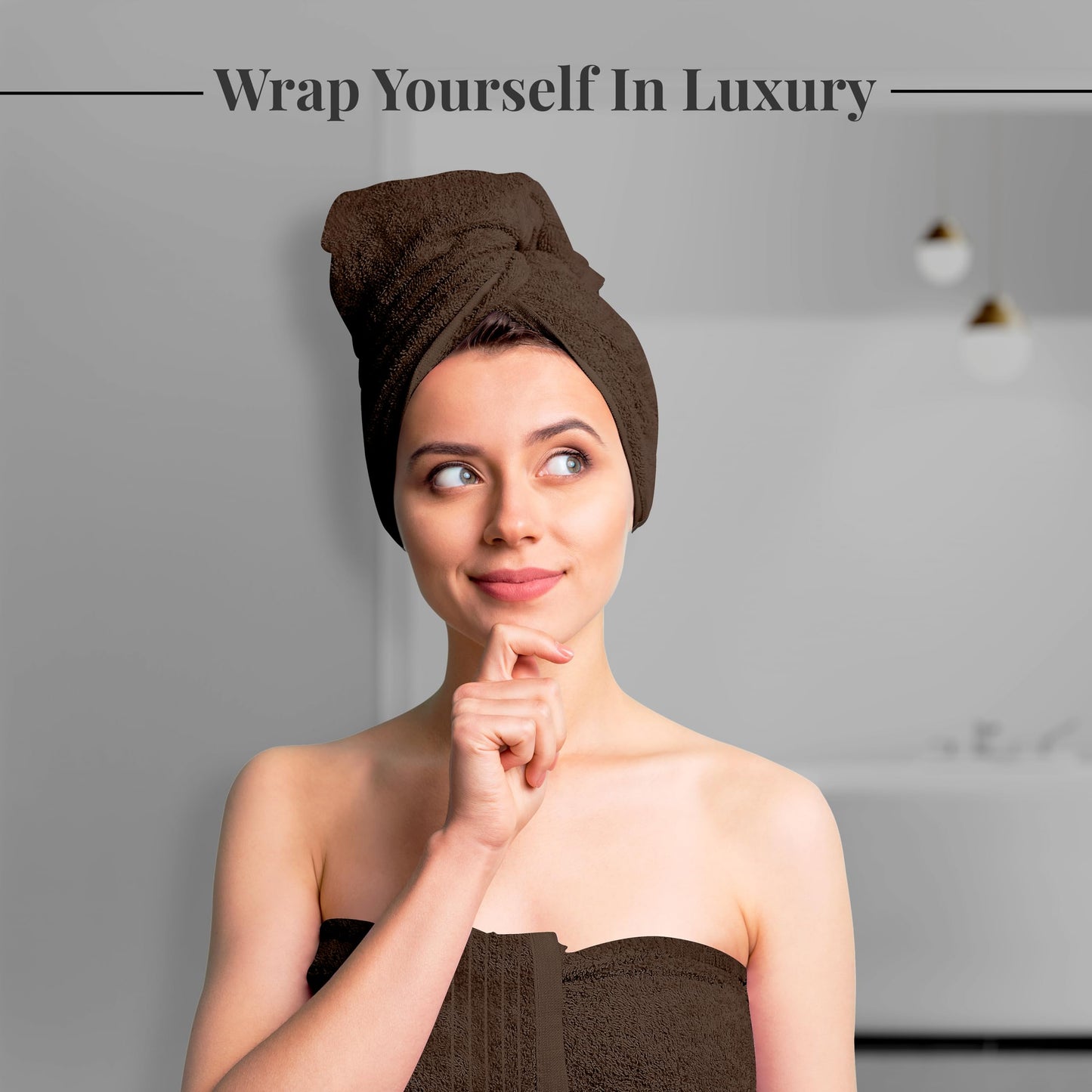 100% Cotton, Lighter Weight Towels Perfect for Bathroom, Assorted Colors & Sizes