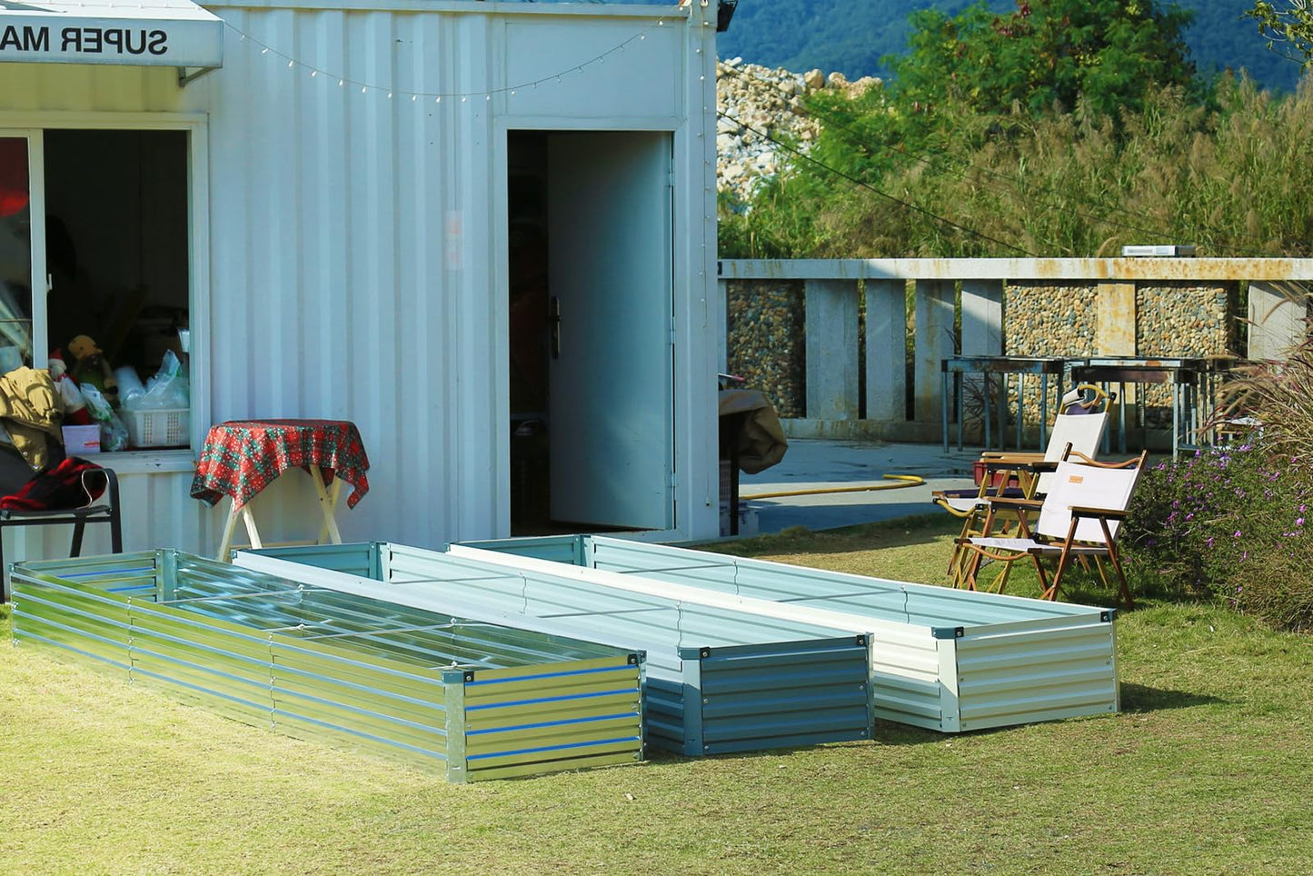 Galvanized Raised Garden Beds Kit