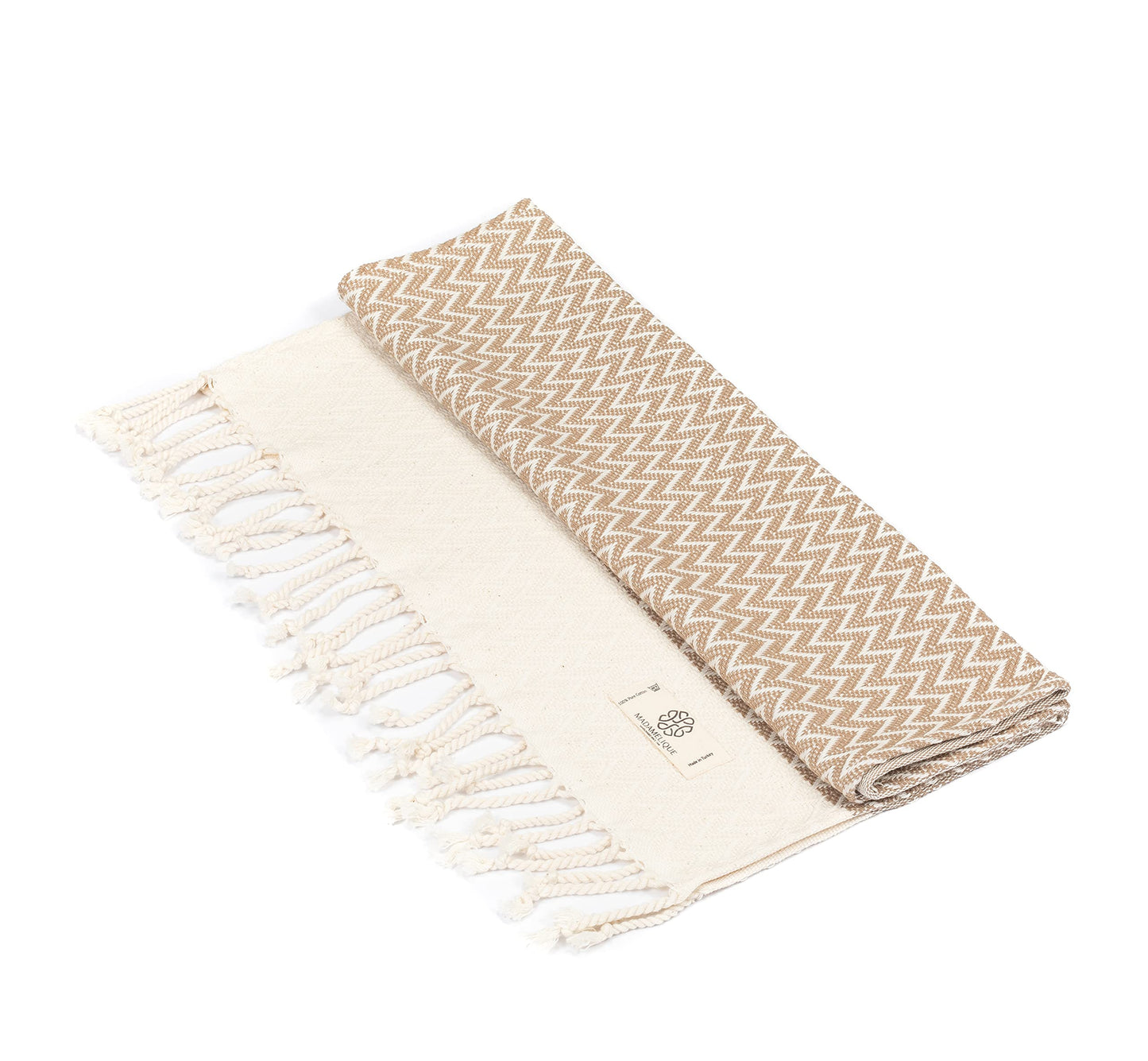Exclusive Hand Towels Set of 2-18 x 40 Inches - 100% Pure Cotton