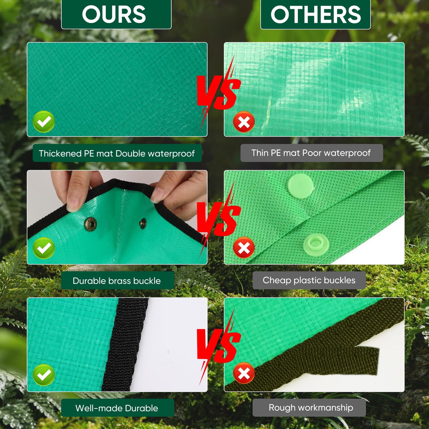 Repotting Mat for Indoor Plant - Assorted Sizes