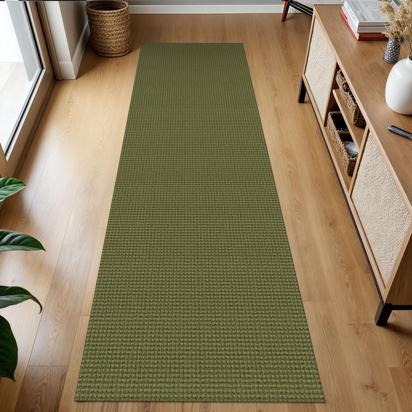 Boho Rugs Non Slip Woven Cotton Floor Carpet