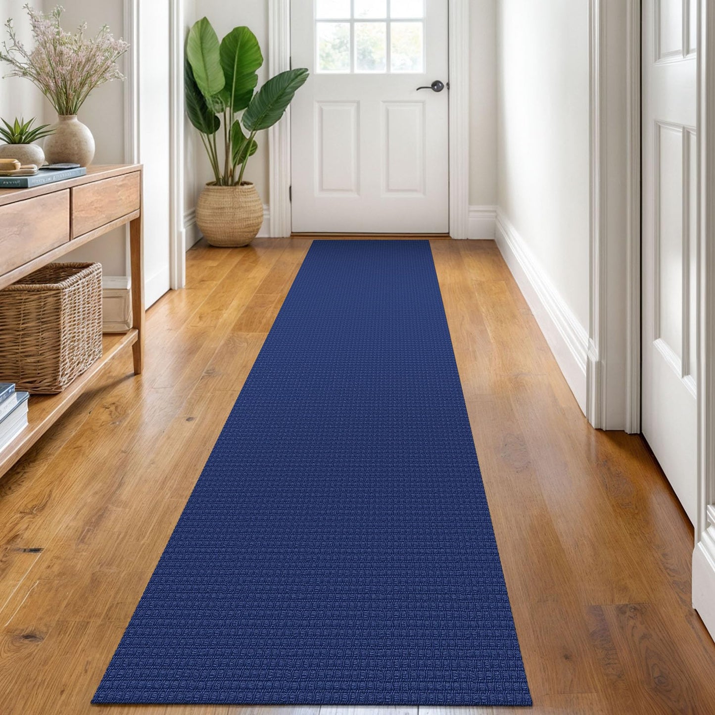 Boho Rugs Non Slip Woven Cotton Floor Carpet