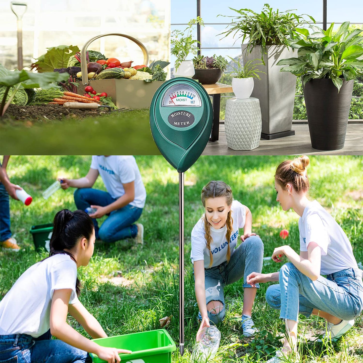 Long Probe Hygrometer for Outdoor Indoor