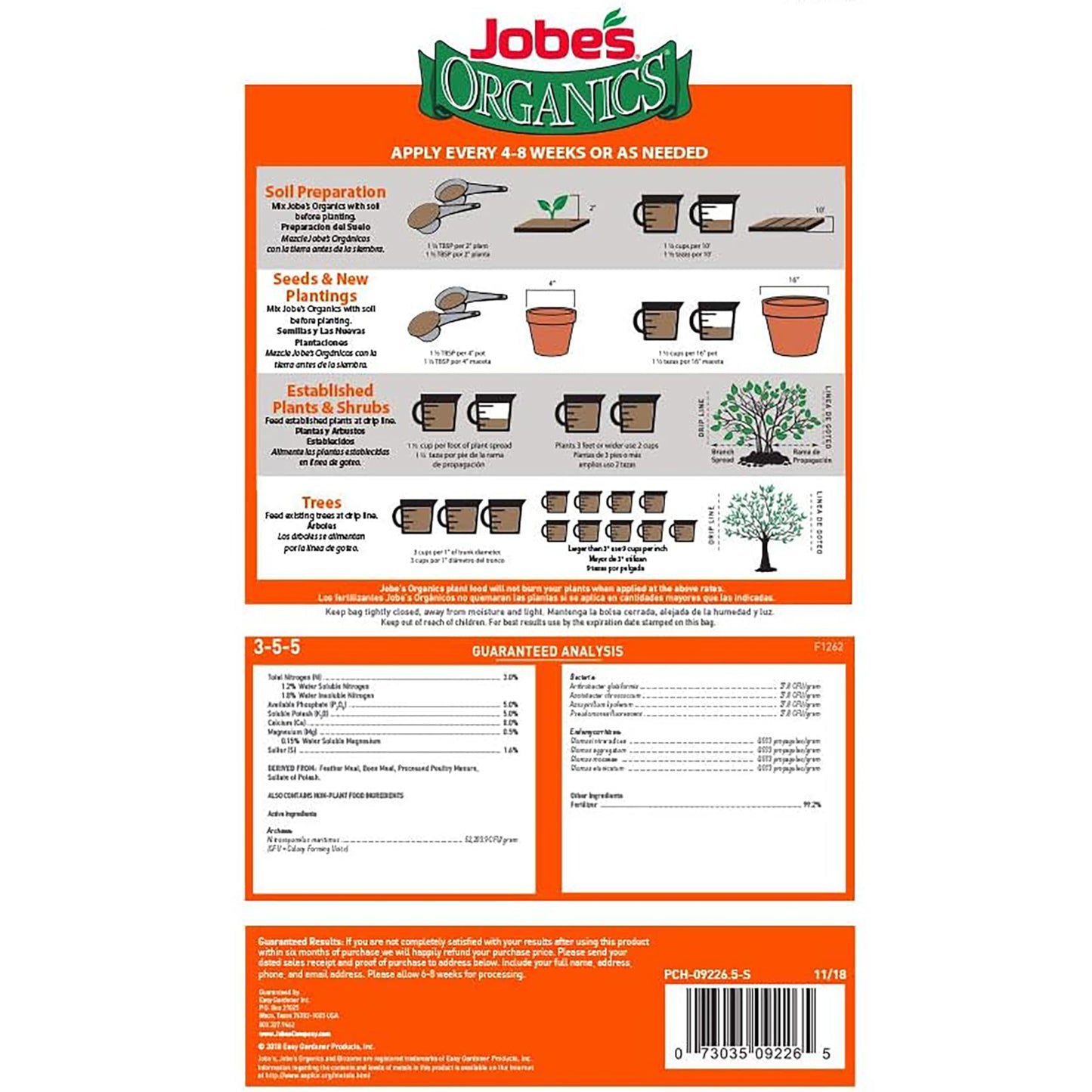 Granular Garden Fertilizer, Easy Plant Care Fertilizer for Vegetable Gardens and Tomato Plants