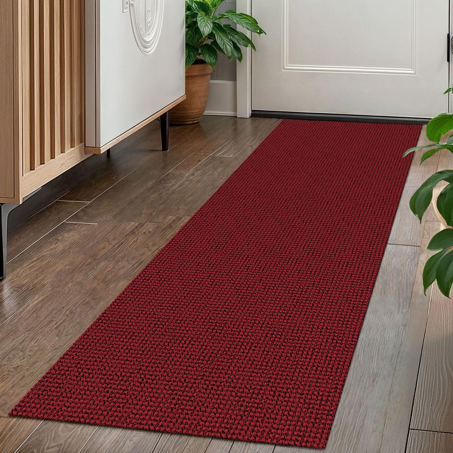 Boho Rugs Non Slip Woven Cotton Floor Carpet