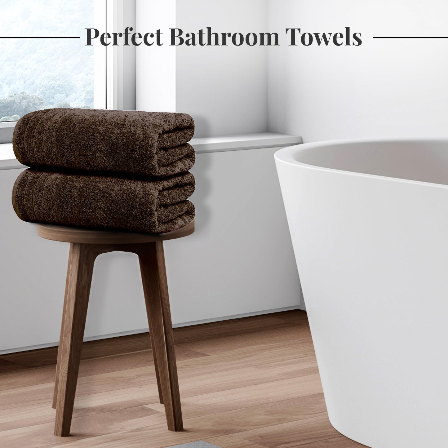 100% Cotton, Lighter Weight Towels Perfect for Bathroom, Assorted Colors & Sizes