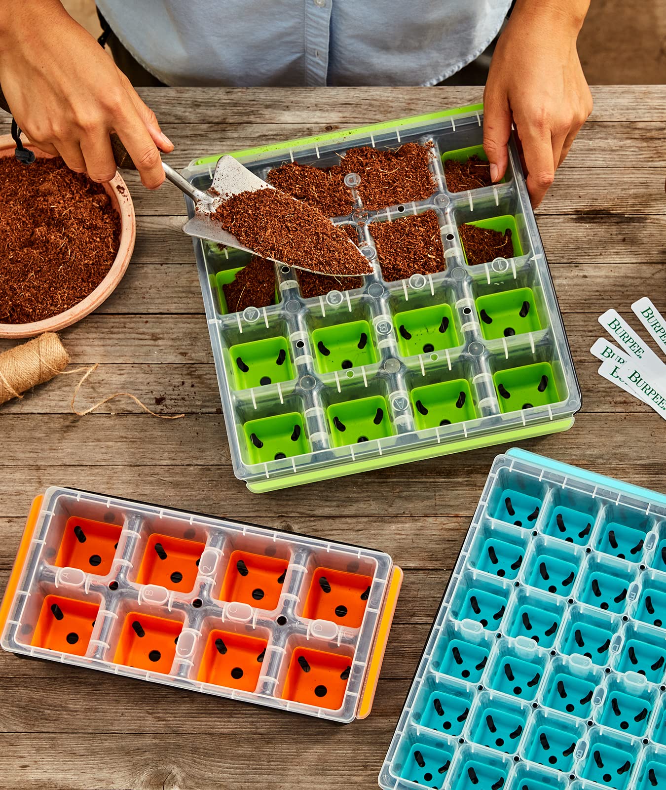 Seed Starting Tray for Starting Vegetable, Flower & Herb Seeds for Germination Success
