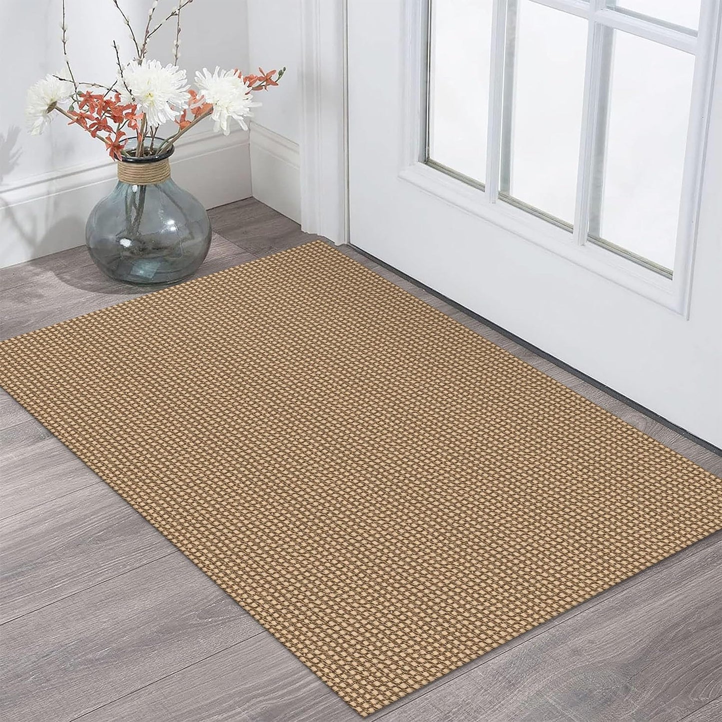 Boho Rugs Non Slip Woven Cotton Floor Carpet