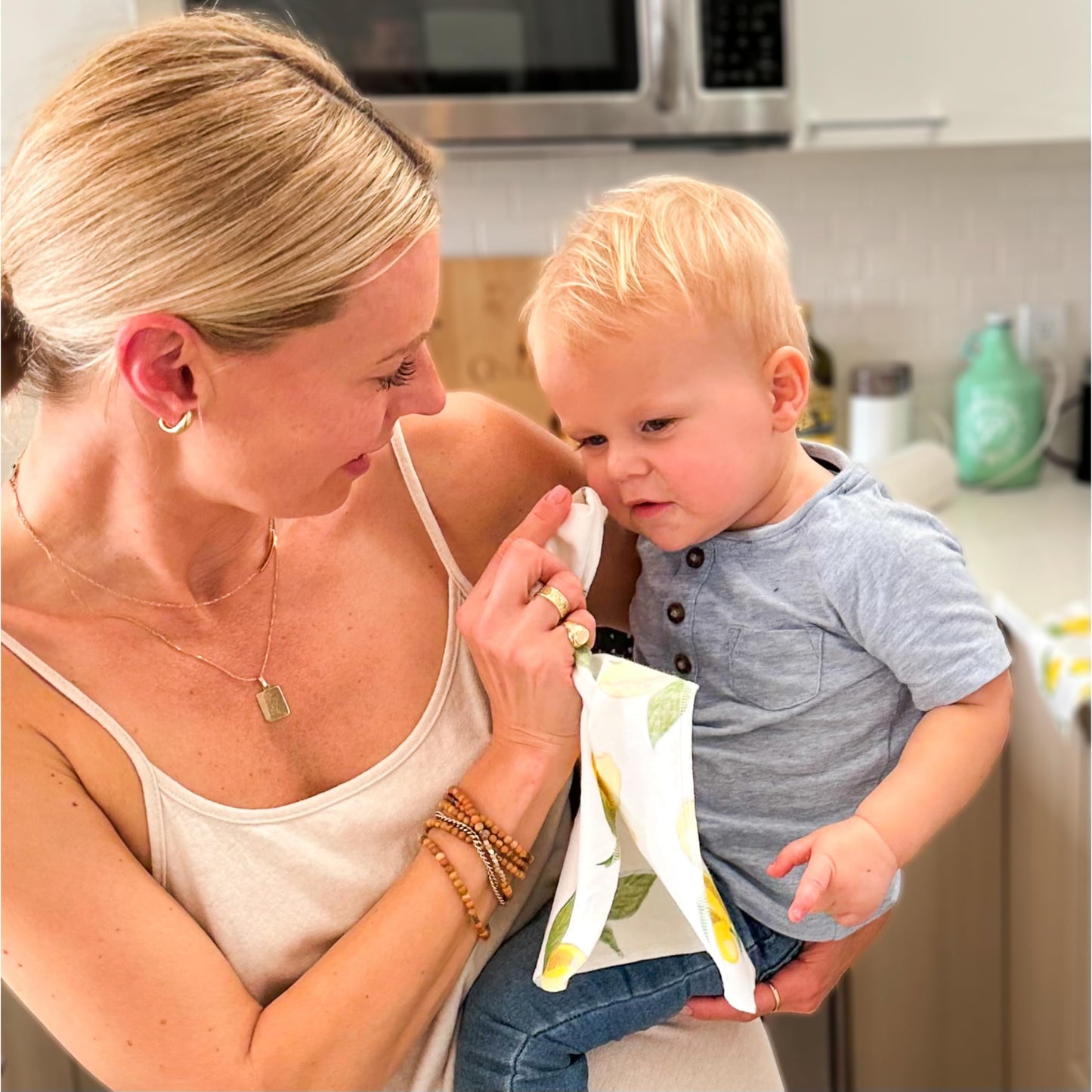 24 Pack - Roll of Washable Cotton Cloth Paper Towels