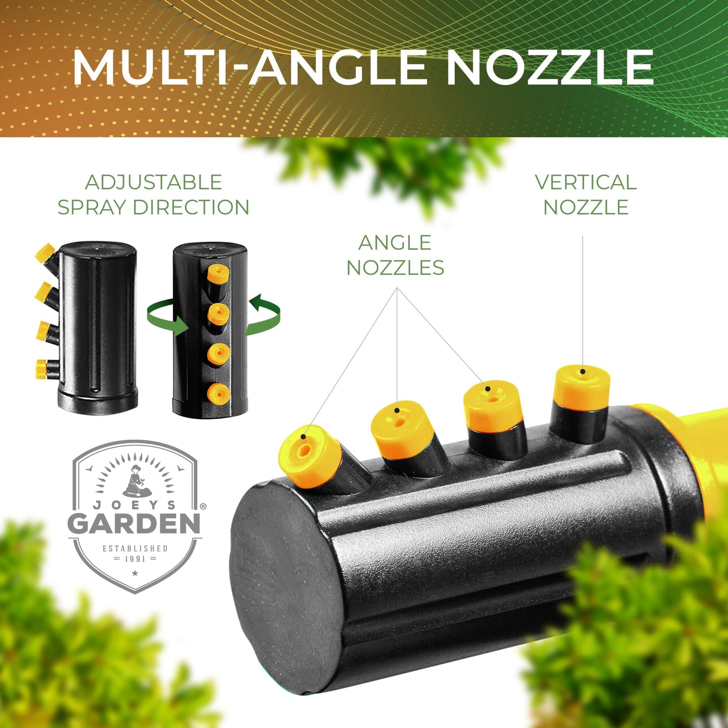 Rotating Garden Sprinkler for Large Area Coverage