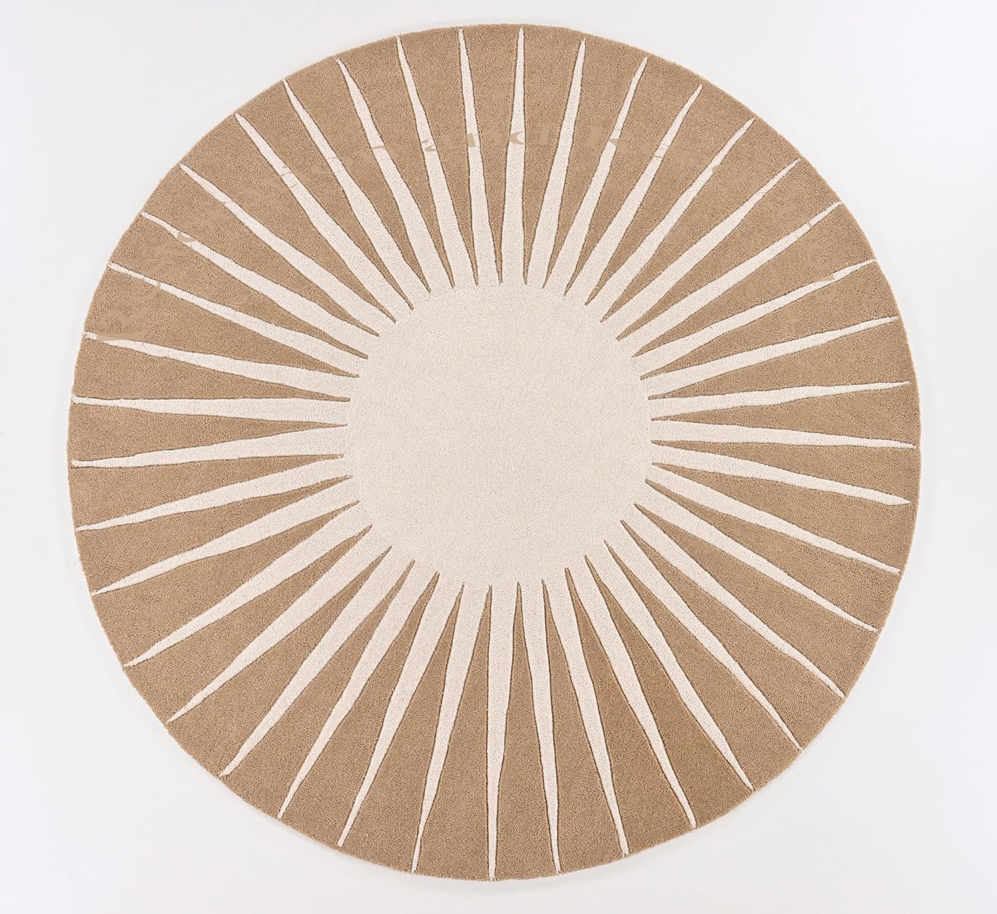 Modern Round Area Rug – Hand-Tufted with 100% NZ Wool