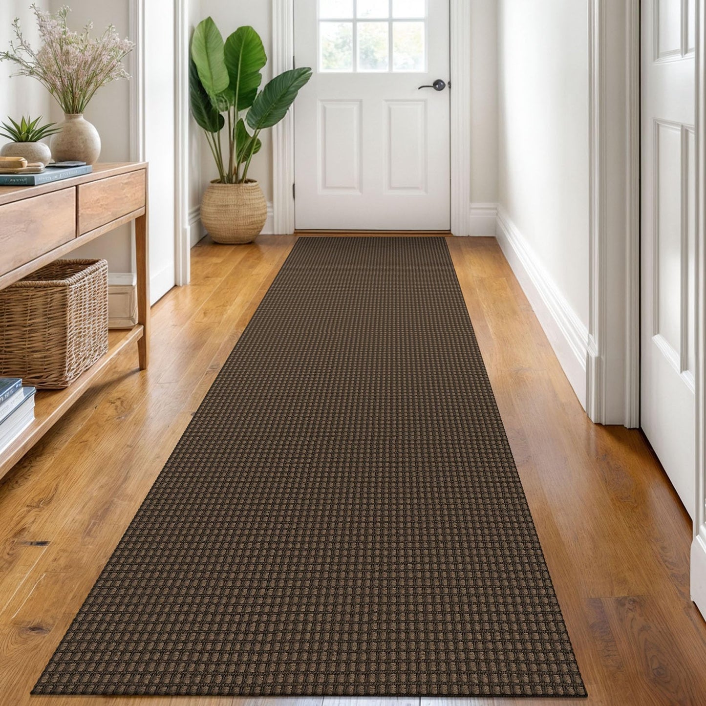 Boho Rugs Non Slip Woven Cotton Floor Carpet