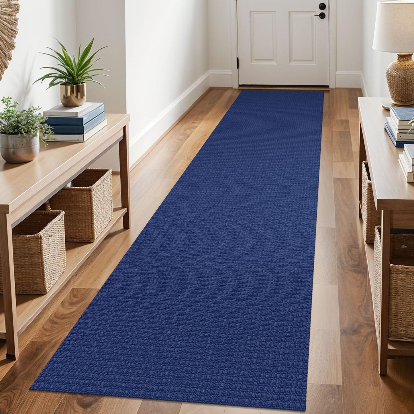 Boho Rugs Non Slip Woven Cotton Floor Carpet