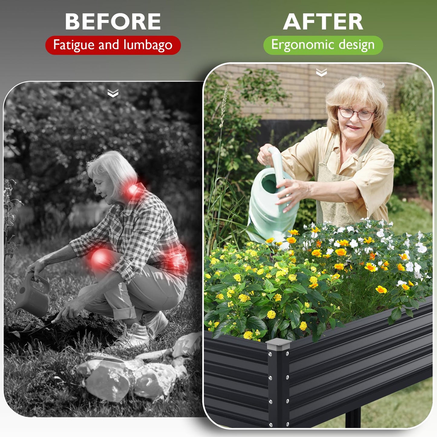 Raised Garden Bed with Legs