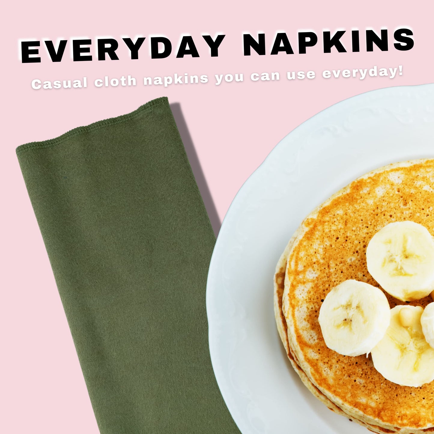 24 Pack - Roll of Washable Cotton Cloth Paper Towels