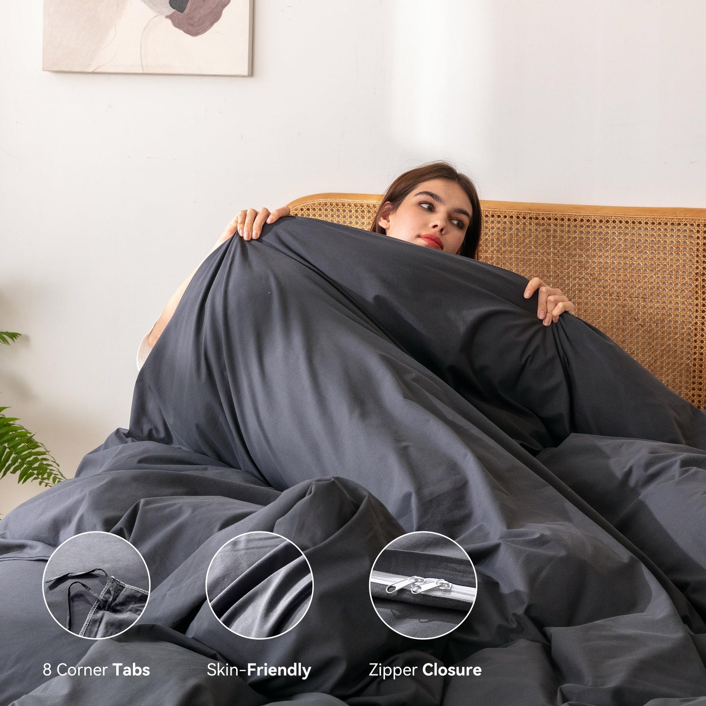 Breathable Cotton Duvet Set