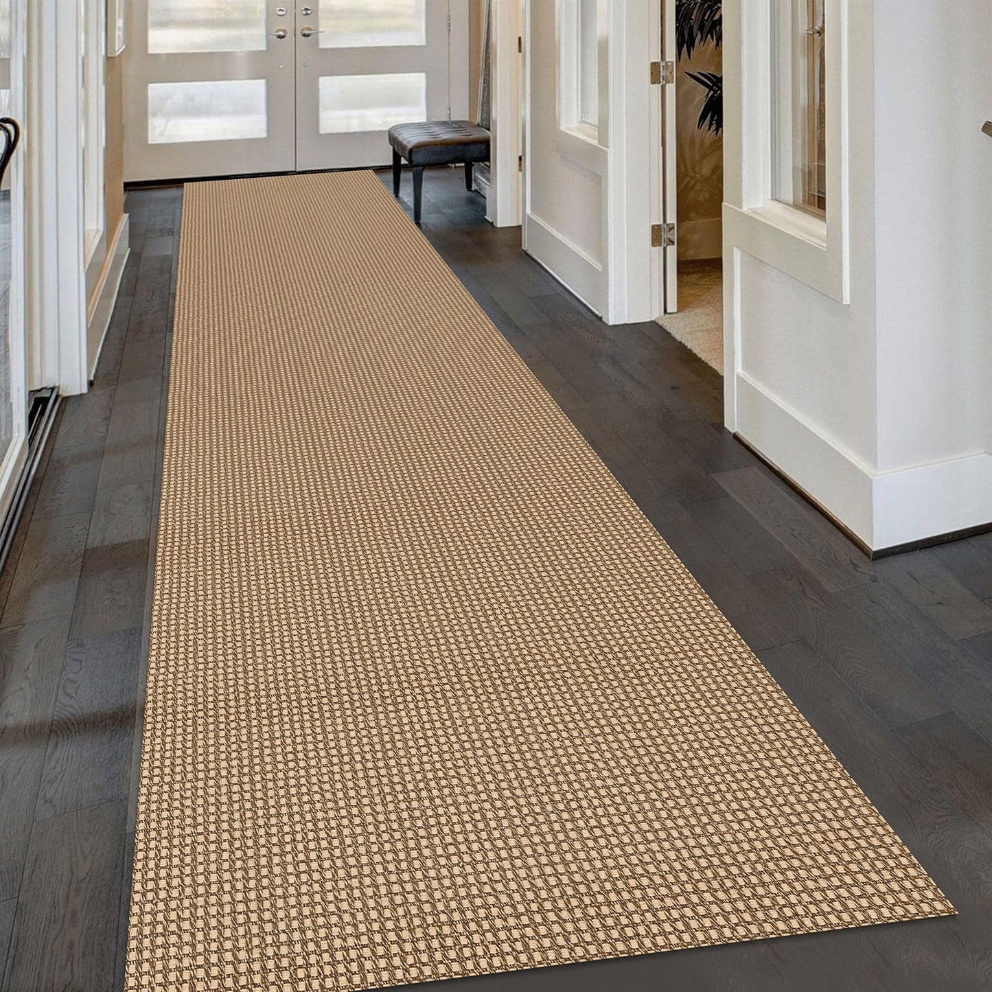 Boho Rugs Non Slip Woven Cotton Floor Carpet