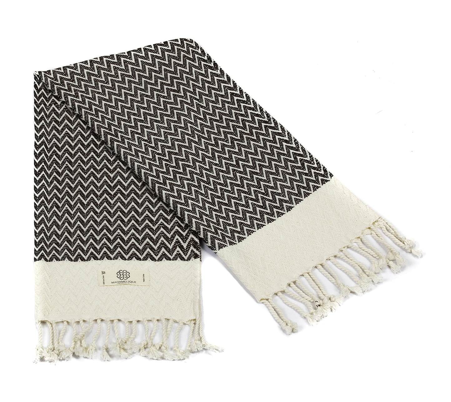 Exclusive Hand Towels Set of 2-18 x 40 Inches - 100% Pure Cotton