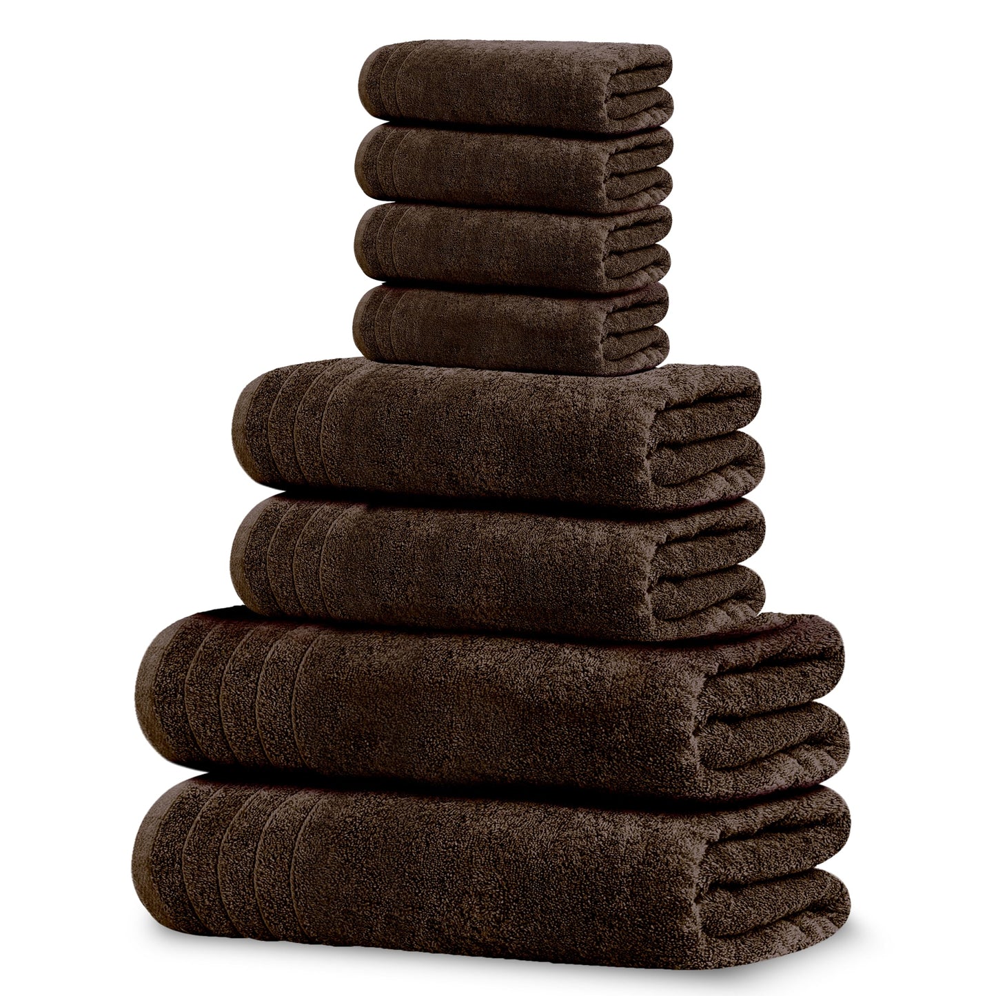 100% Cotton, Lighter Weight Towels Perfect for Bathroom, Assorted Colors & Sizes