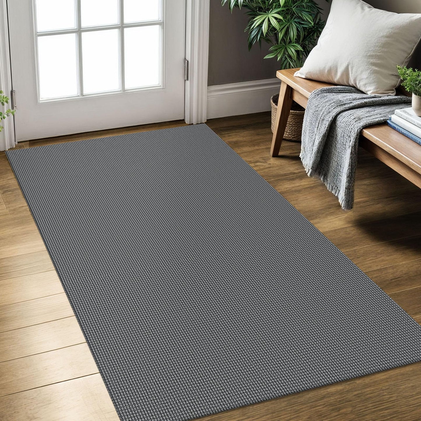 Boho Rugs Non Slip Woven Cotton Floor Carpet