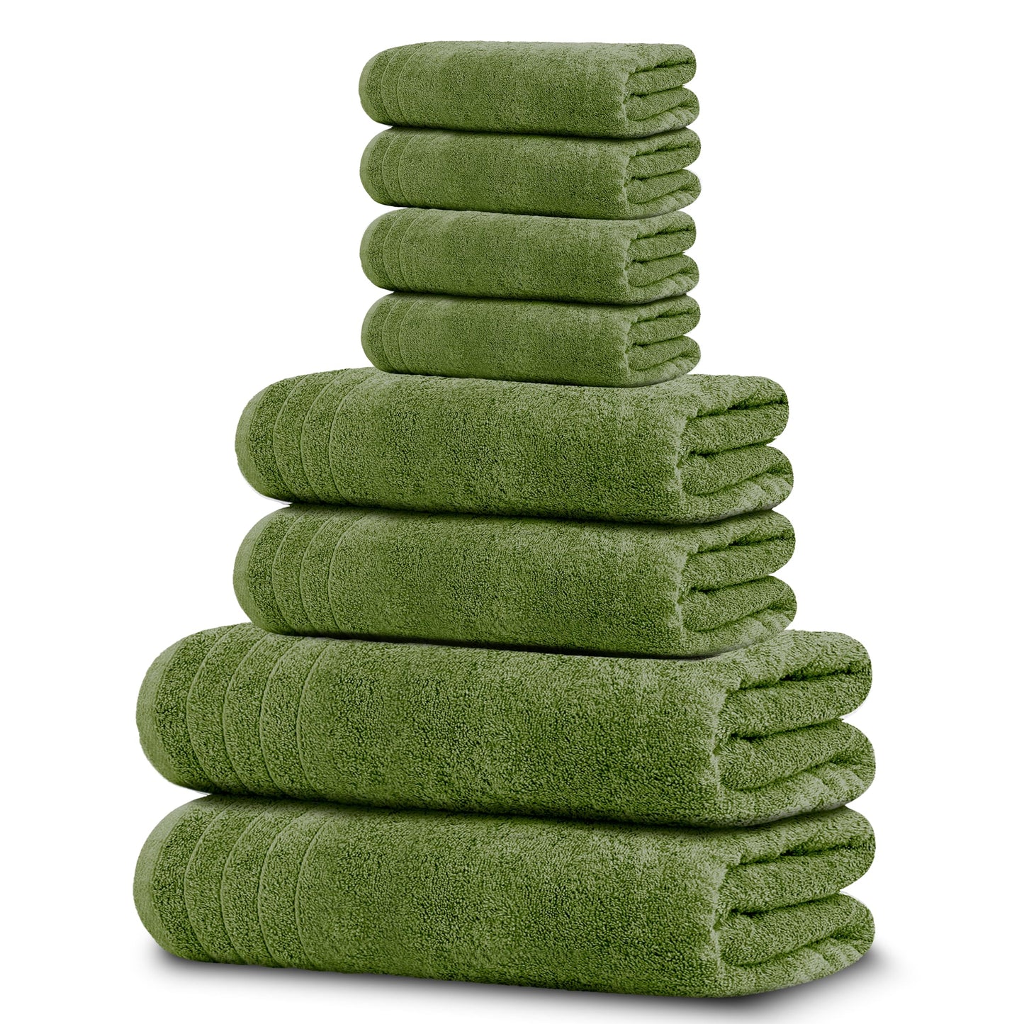 100% Cotton, Lighter Weight Towels Perfect for Bathroom, Assorted Colors & Sizes