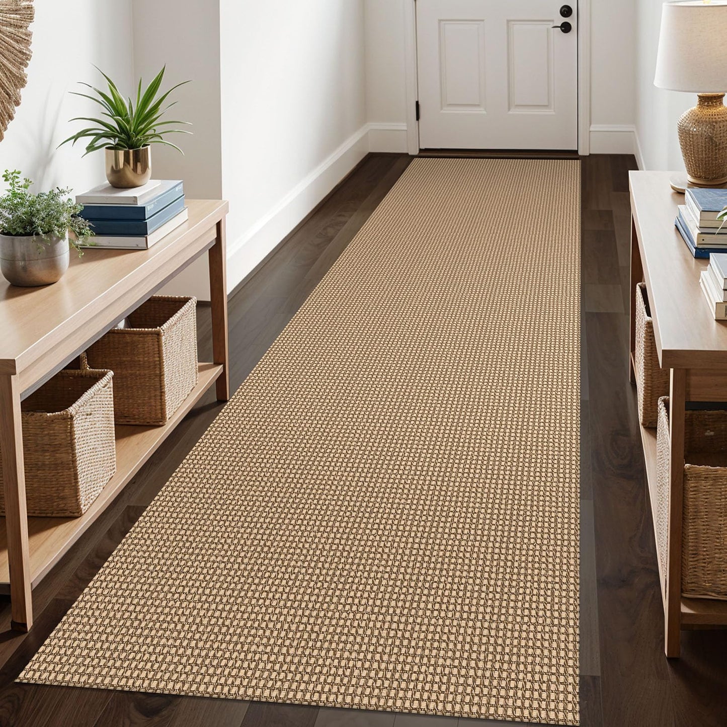 Boho Rugs Non Slip Woven Cotton Floor Carpet