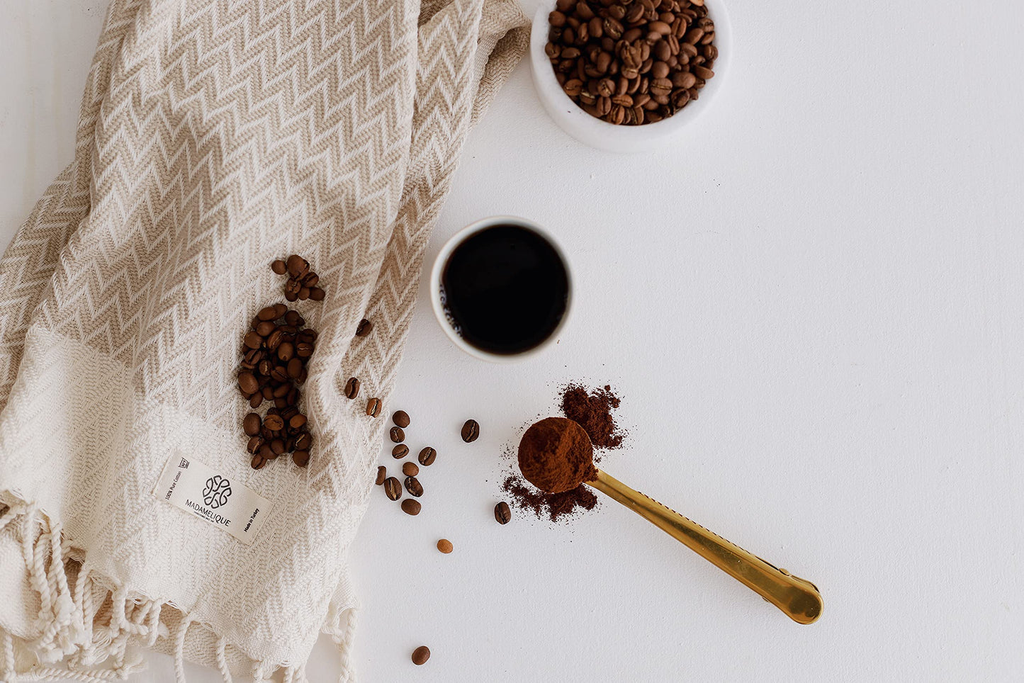 Exclusive Hand Towels Set of 2-18 x 40 Inches - 100% Pure Cotton