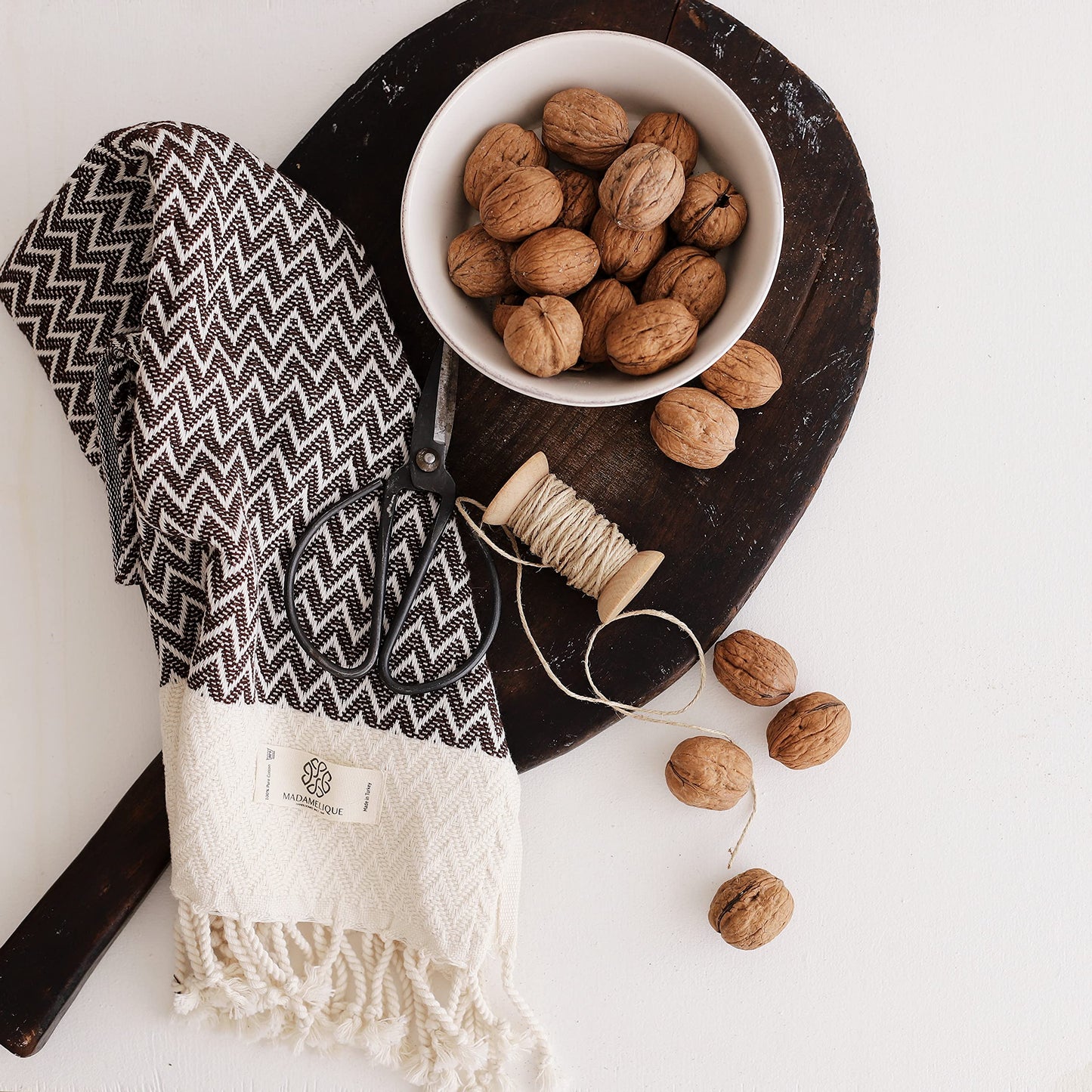 Exclusive Hand Towels Set of 2-18 x 40 Inches - 100% Pure Cotton