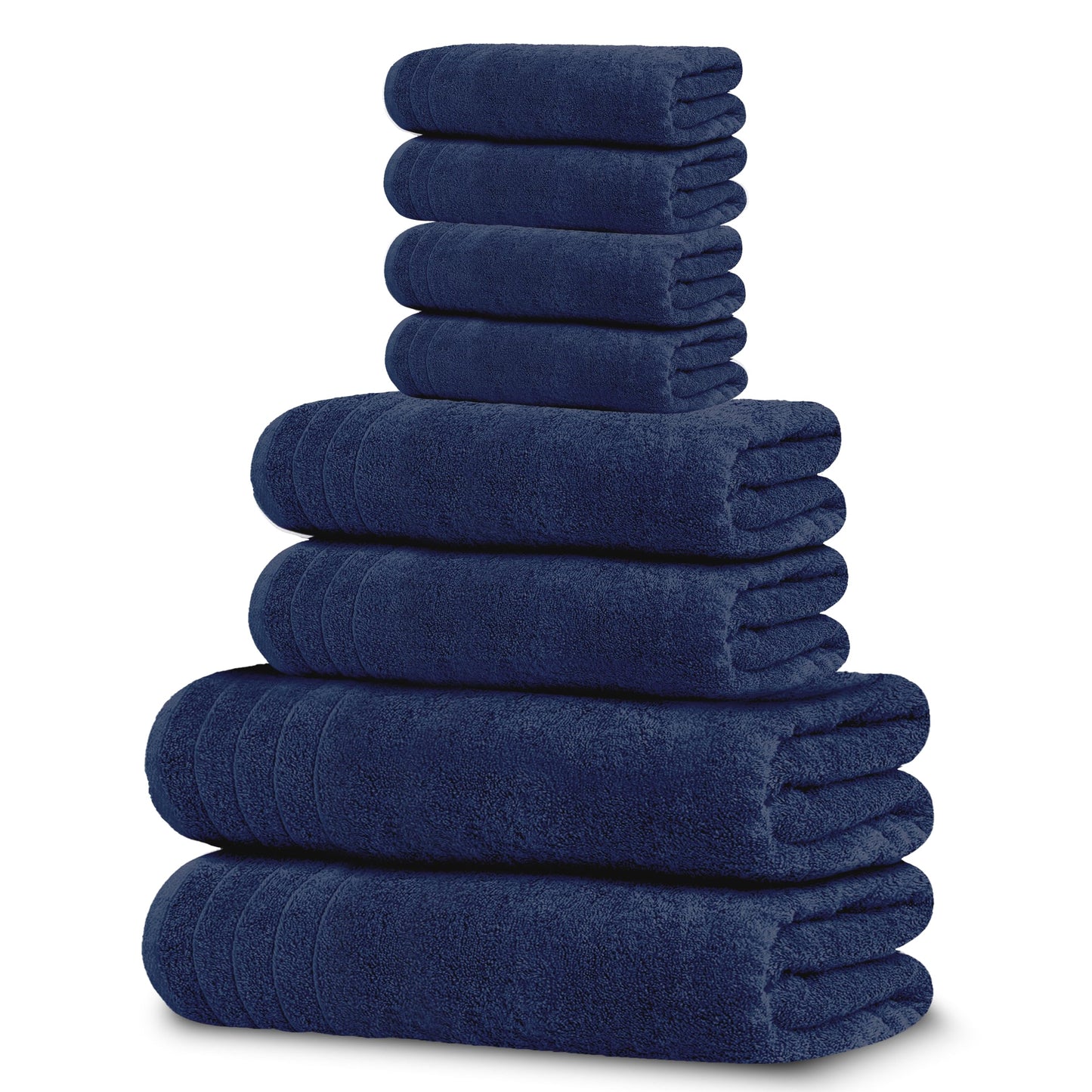 100% Cotton, Lighter Weight Towels Perfect for Bathroom, Assorted Colors & Sizes