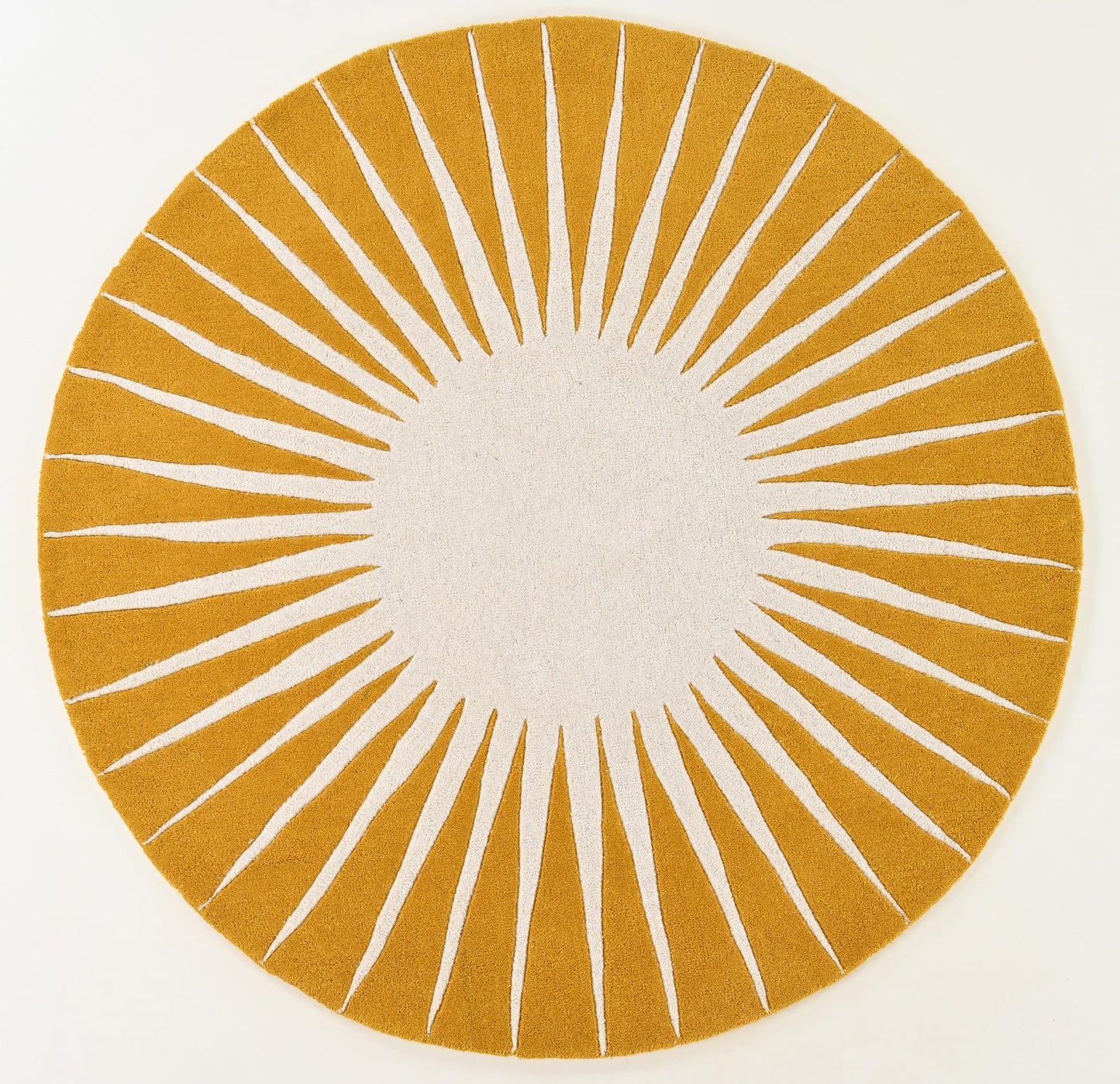 Modern Round Area Rug – Hand-Tufted with 100% NZ Wool