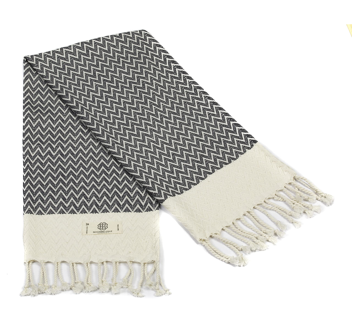 Exclusive Hand Towels Set of 2-18 x 40 Inches - 100% Pure Cotton