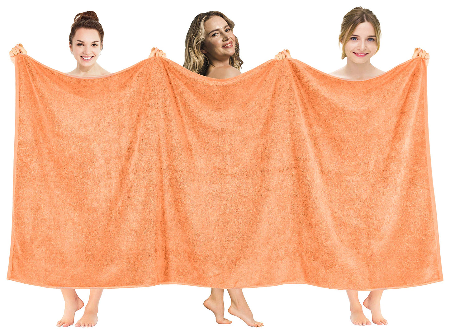 100% Cotton Turkish Towels for Bathroom, Assorted Colors and Sizes