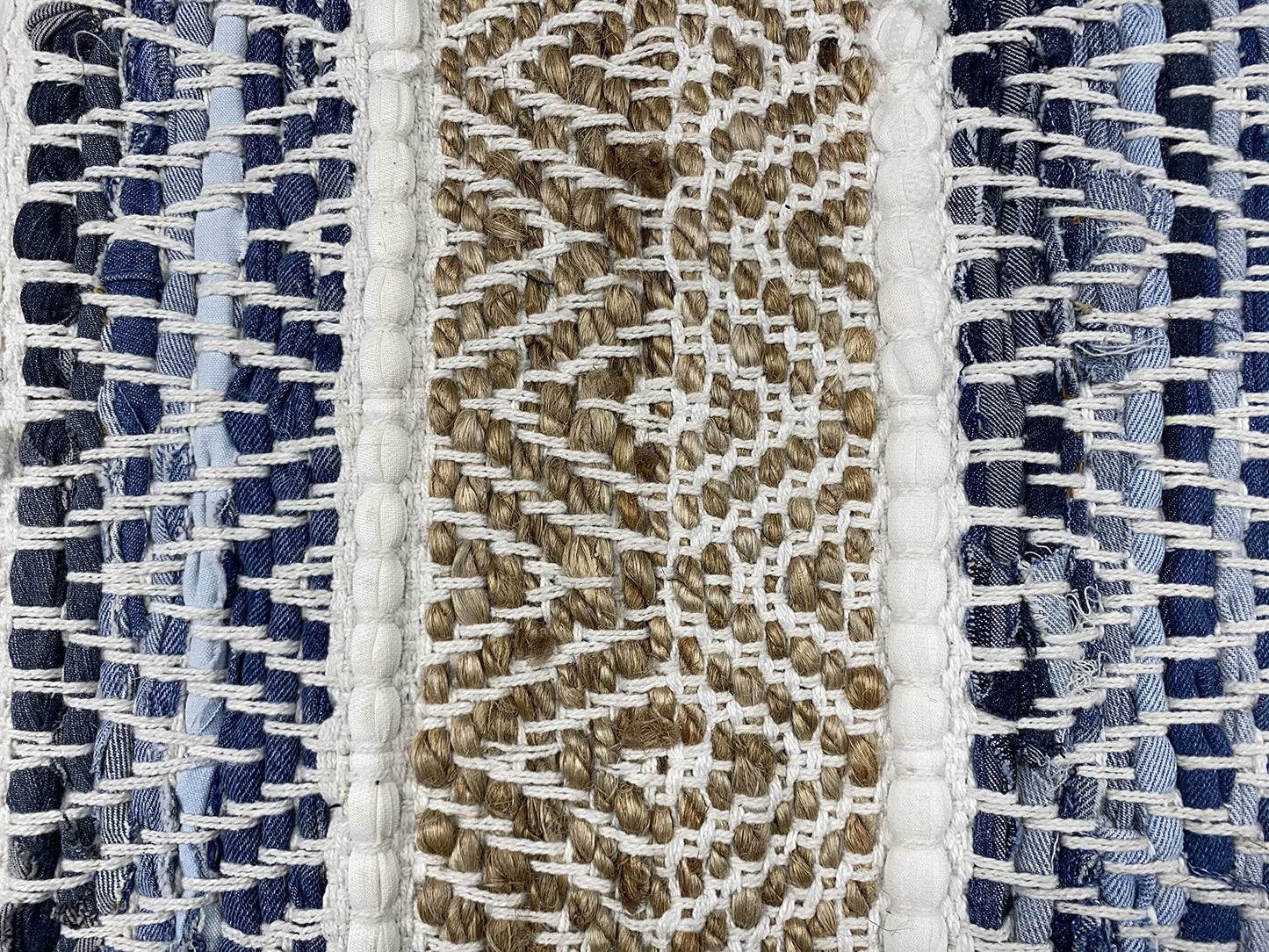 Striped 100% Natural Jute Premium Home Decor